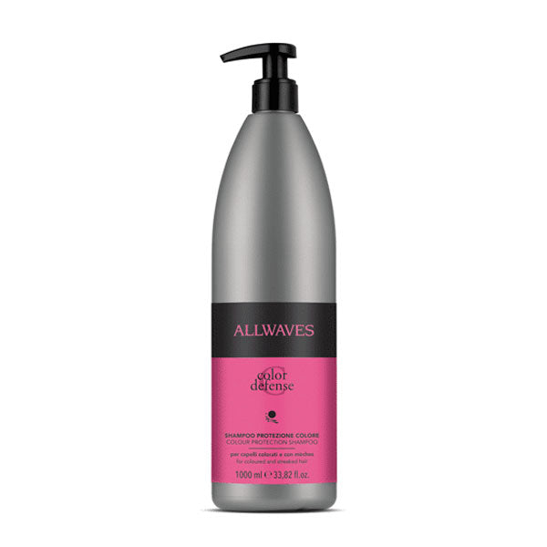 ALLWAVES COLOR DEFENSE SHAMPOO PROTEZIONE COLORE 1000 ML - BIBA-RICAMBI