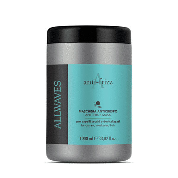 ALLWAVES MASCHERA CAPELLI ANTI-FRIZZ ANTICRESPO 1000 ML - BIBA-RICAMBI