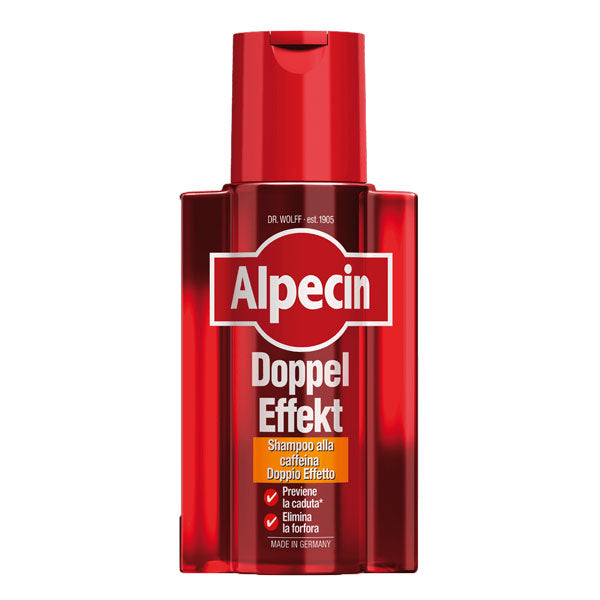 ALPECIN DOPPEL EFFEKT SHAMPOO ALLA CAFFEINA 200 ML - BIBA-RICAMBI