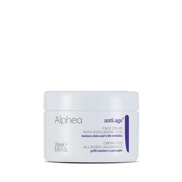 ALPHEA ANTI-AGE ACIDO IALURONICO CREMA VISO 250 ML - BIBA-RICAMBI