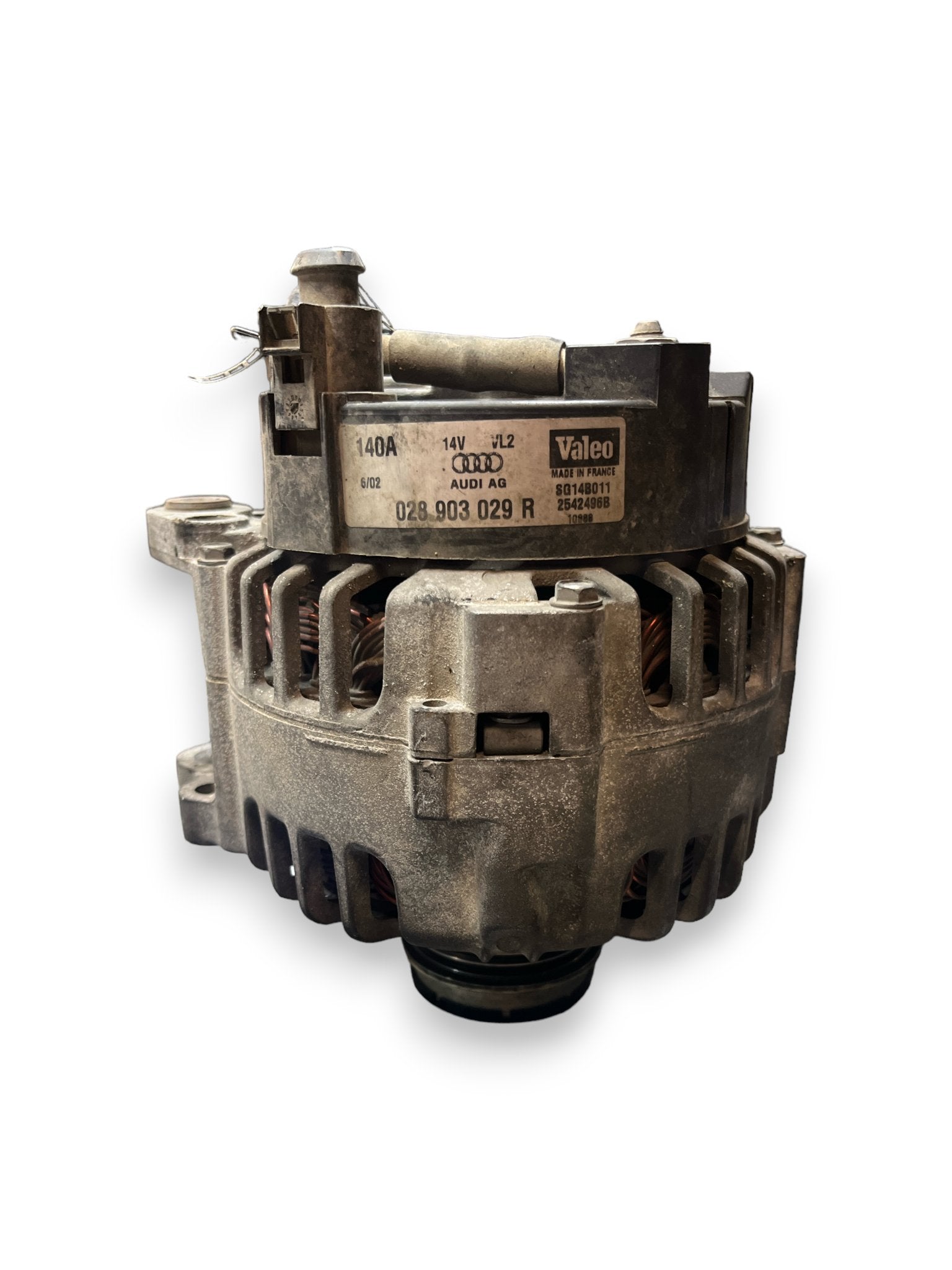 Alternatore Audi A4 ( B6 - 1.9d - 2003 ) cod : 028903029R