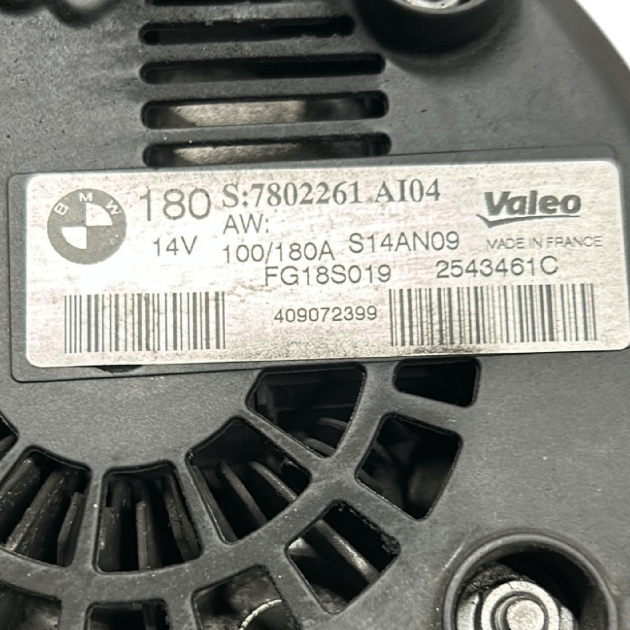 Alternatore Bmw Serie 1 E87 2.0 Diesel (2004 > 2013) cod:7802261AI04