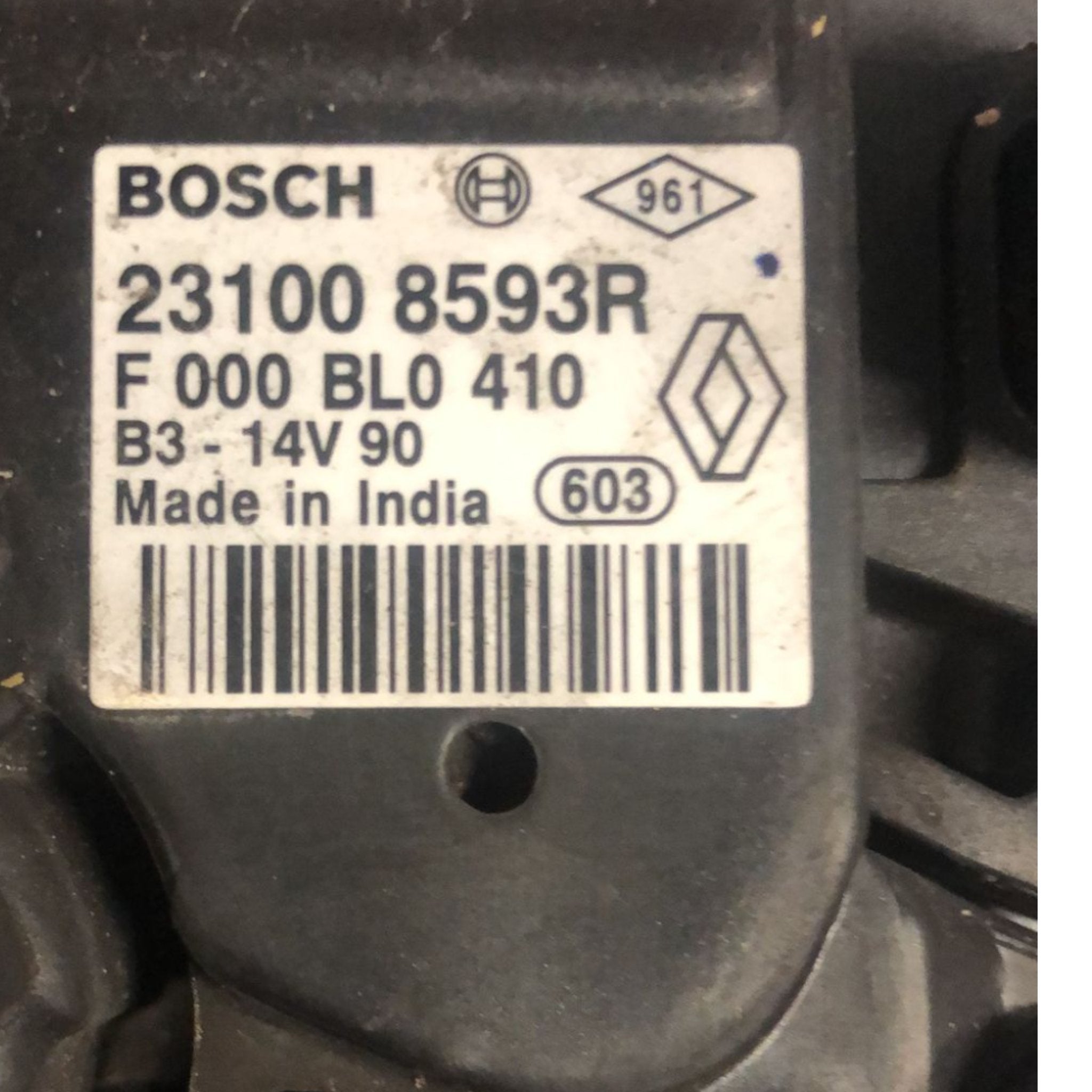 Alternatore Dacia Sandero II 0.9 Benzina (2012 > 2020) cod:231008593R