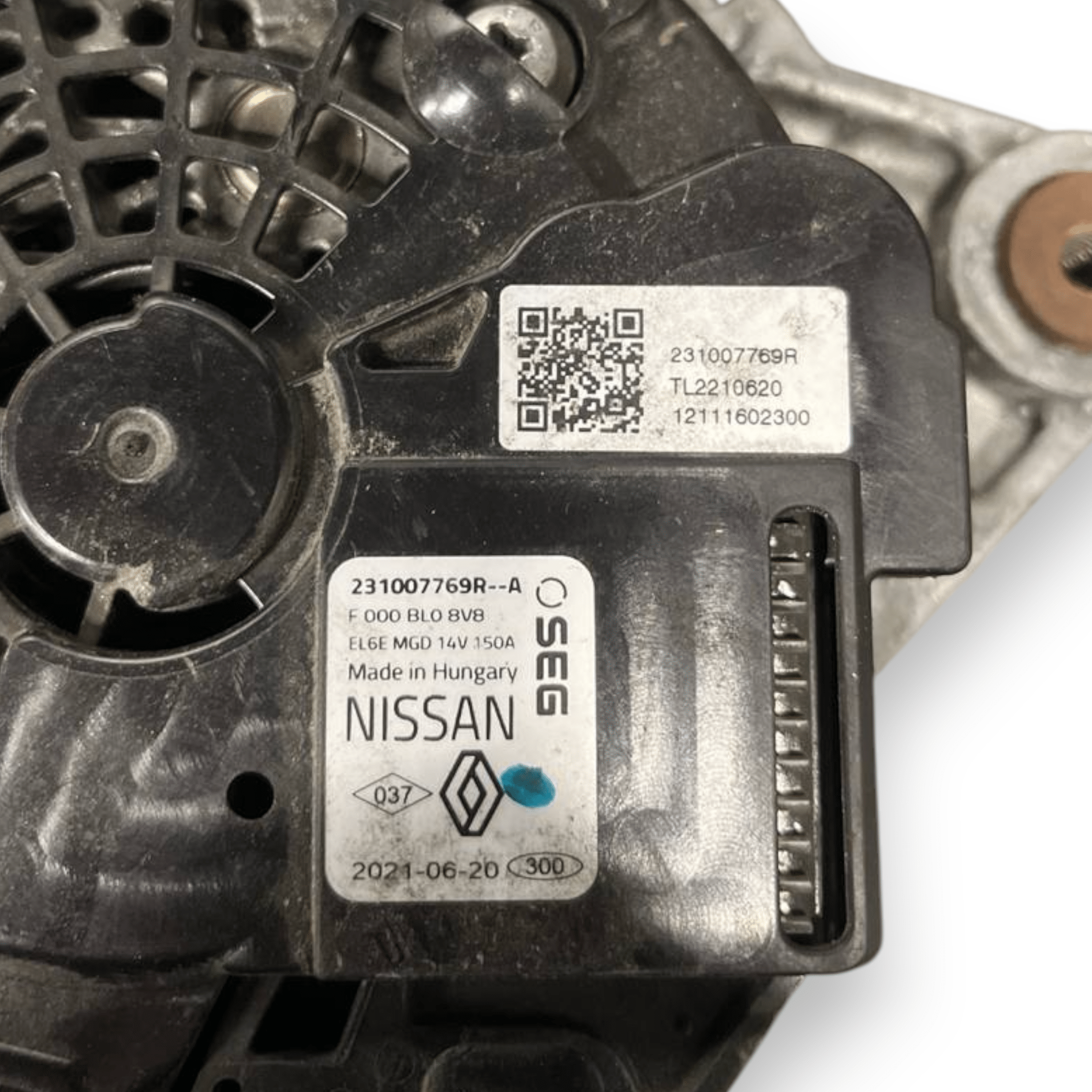 Alternatore Dacia Sandero Stepway 1.0 Benzina (2020>) cod: 231007769R-A