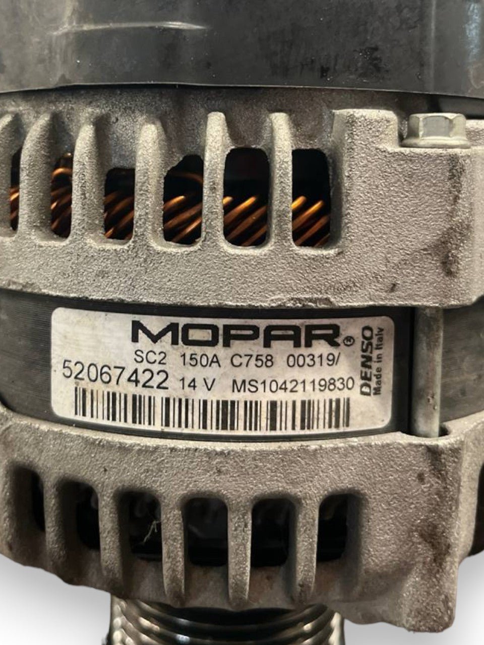 Alternatore Fiat 500X 1.6 Multijet (2014>) cod: 52067422