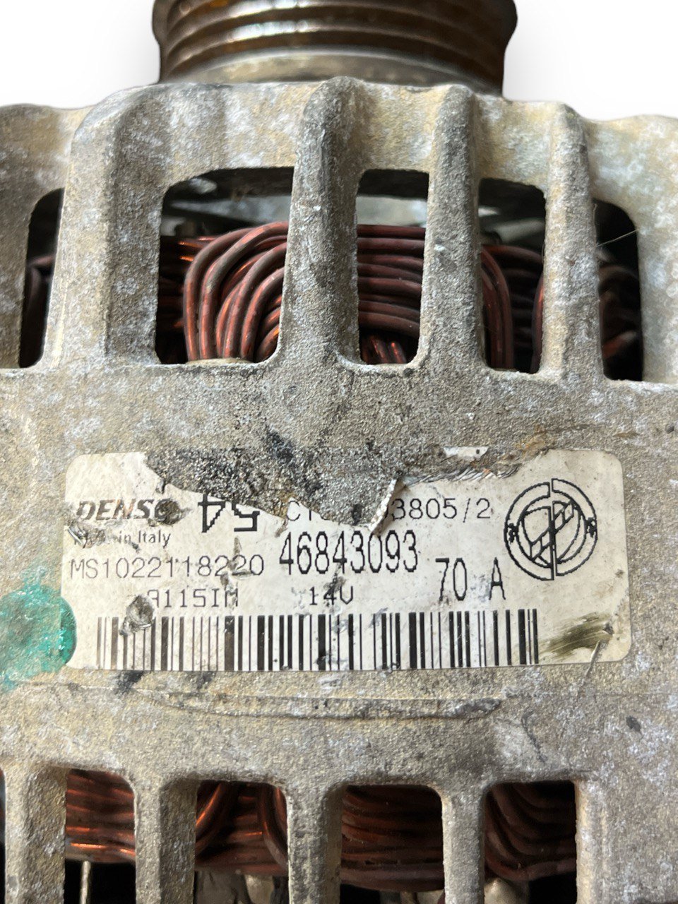 Alternatore Fiat 600 1.1 Benzina (2000 al 2005) cod: 46843093