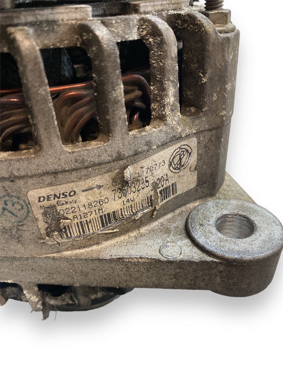 Alternatore Fiat Croma III serie ( 1.9d - 2008 ) cod. 73503235