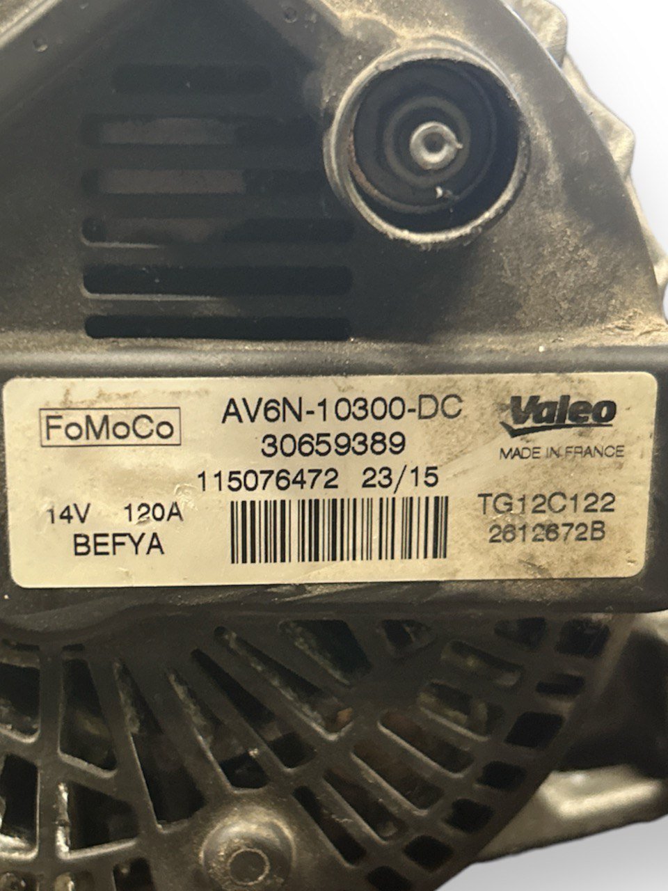 Alternatore Ford Fiesta 1.5 Diesel (2017 > ) cod . 30659389 / av6n-10300-dc