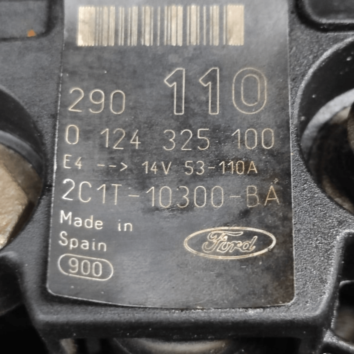 Alternatore ford transit 2.4 diesel cod: 2c1t10300ba (2000-2006)