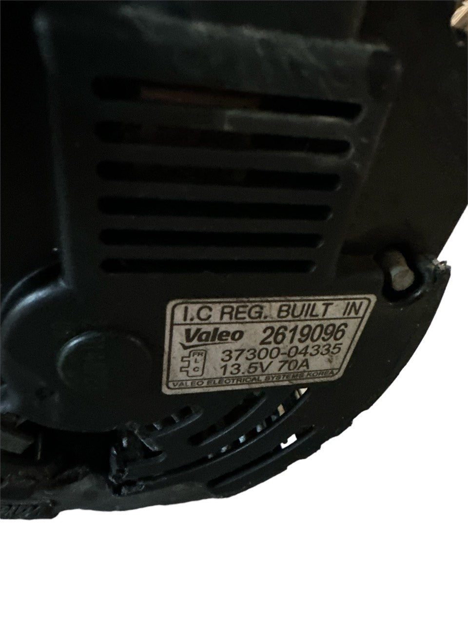 Alternatore Kia Picanto III serie (2014) 1.0 benzina cod: 37300-04335