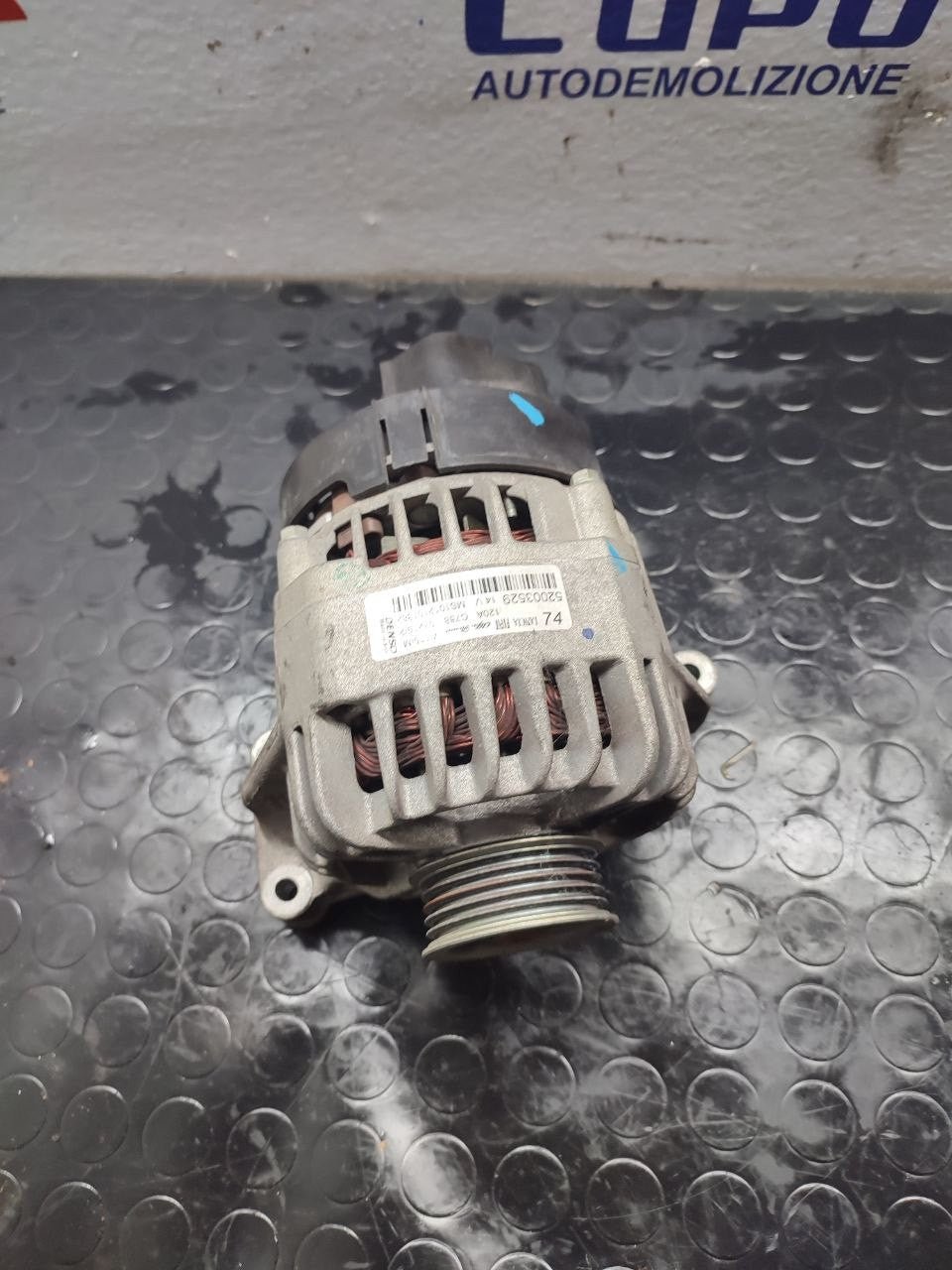 Alternatore Lancia Ypsilon ( 2015 ) 1.2 benzina cod 52003529