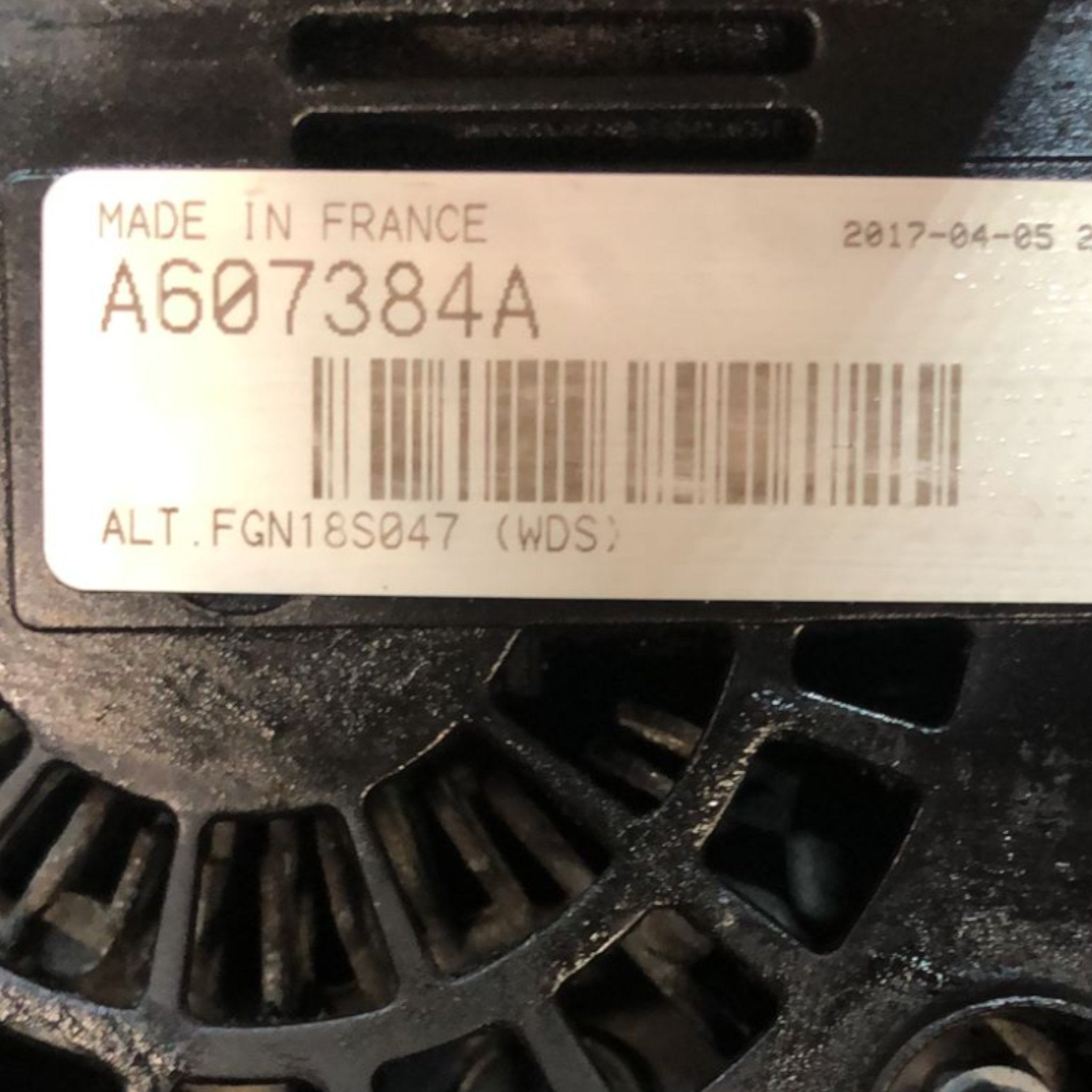 Alternatore Mercedes Benz GLK 2.0 Diesel (2008 > 2015) cod:A607384A