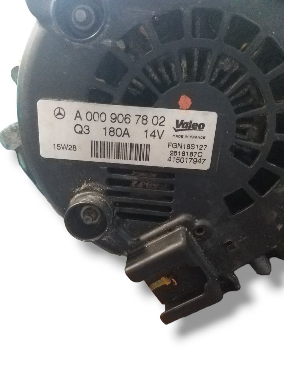 Alternatore Mercedes Classe C W205 2.2d ( 2016 ) Cod : A0009067802