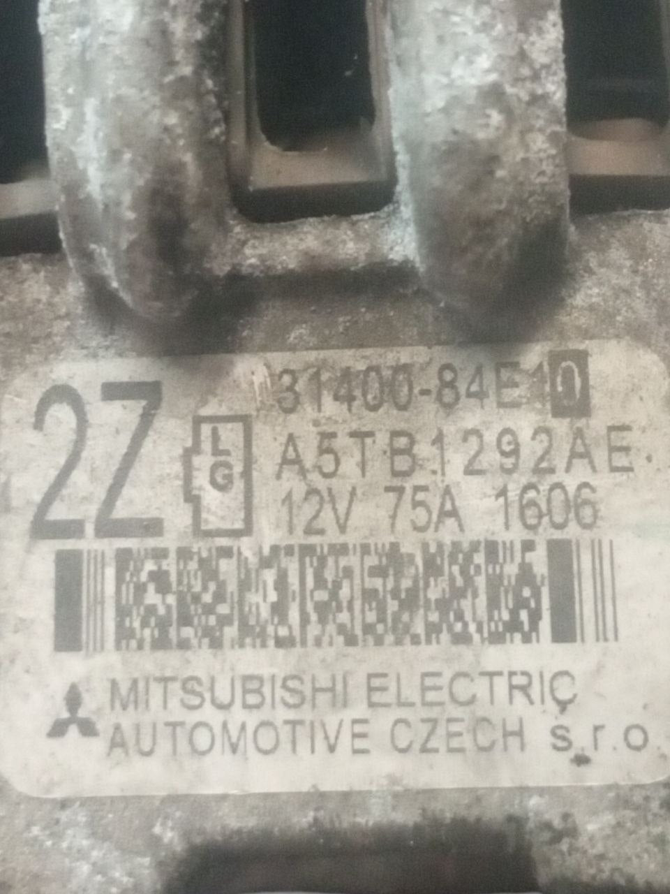 Alternatore Opel Agila B 1.0 Benzina (2008) cod: 3140084E10
