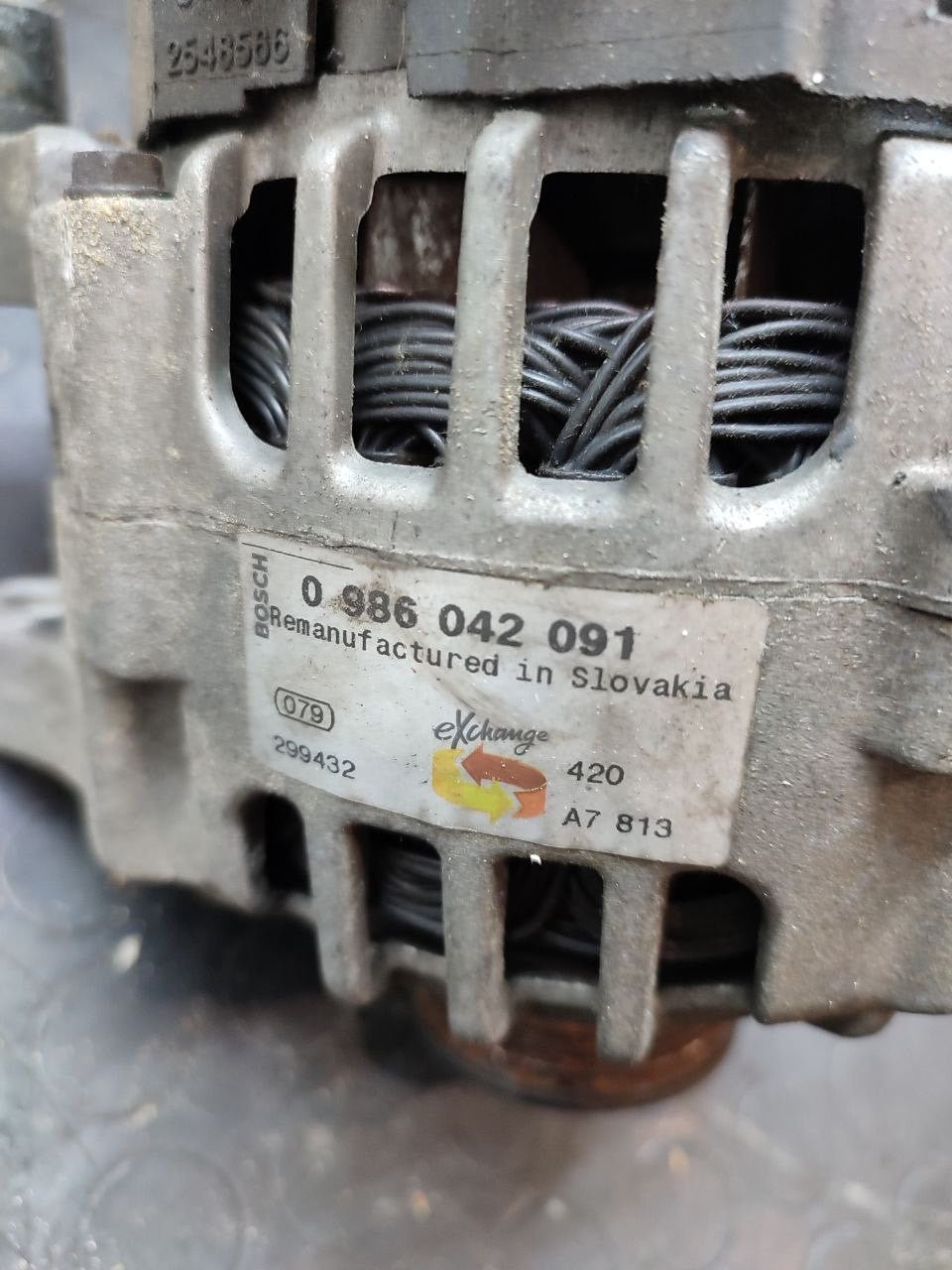 Alternatore Peugeot 307 2.0 hdi cod 0986042091