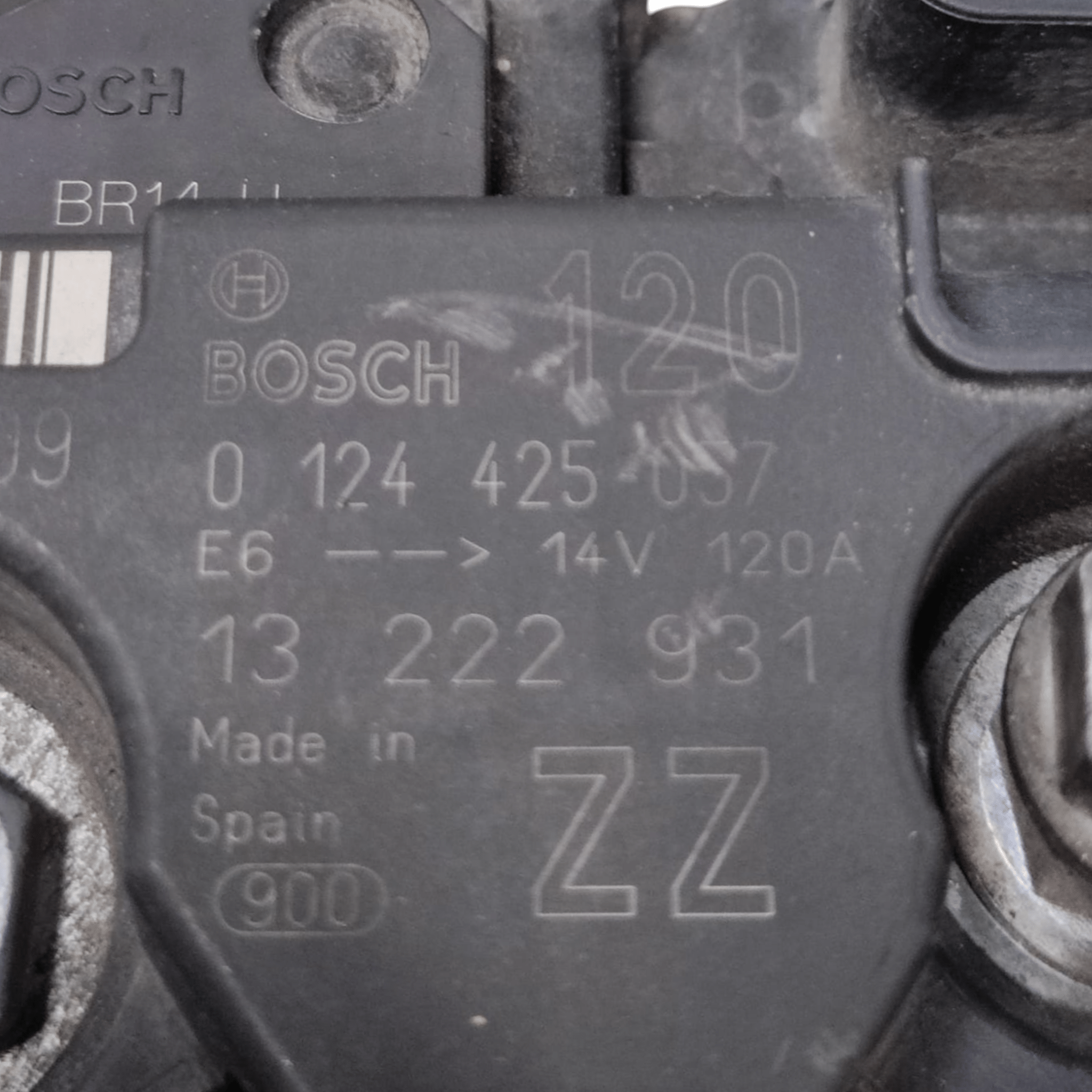 Alternatore Renault Captur 1.5 Diesel COD: 0124425037 (2013-2019)