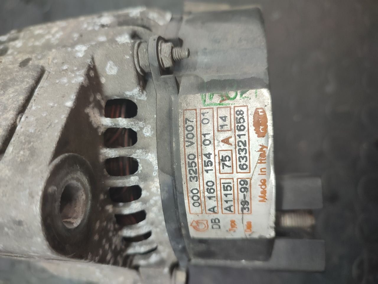 Alternatore Smart fortwo ( w450 ) 600b cod a1601540101