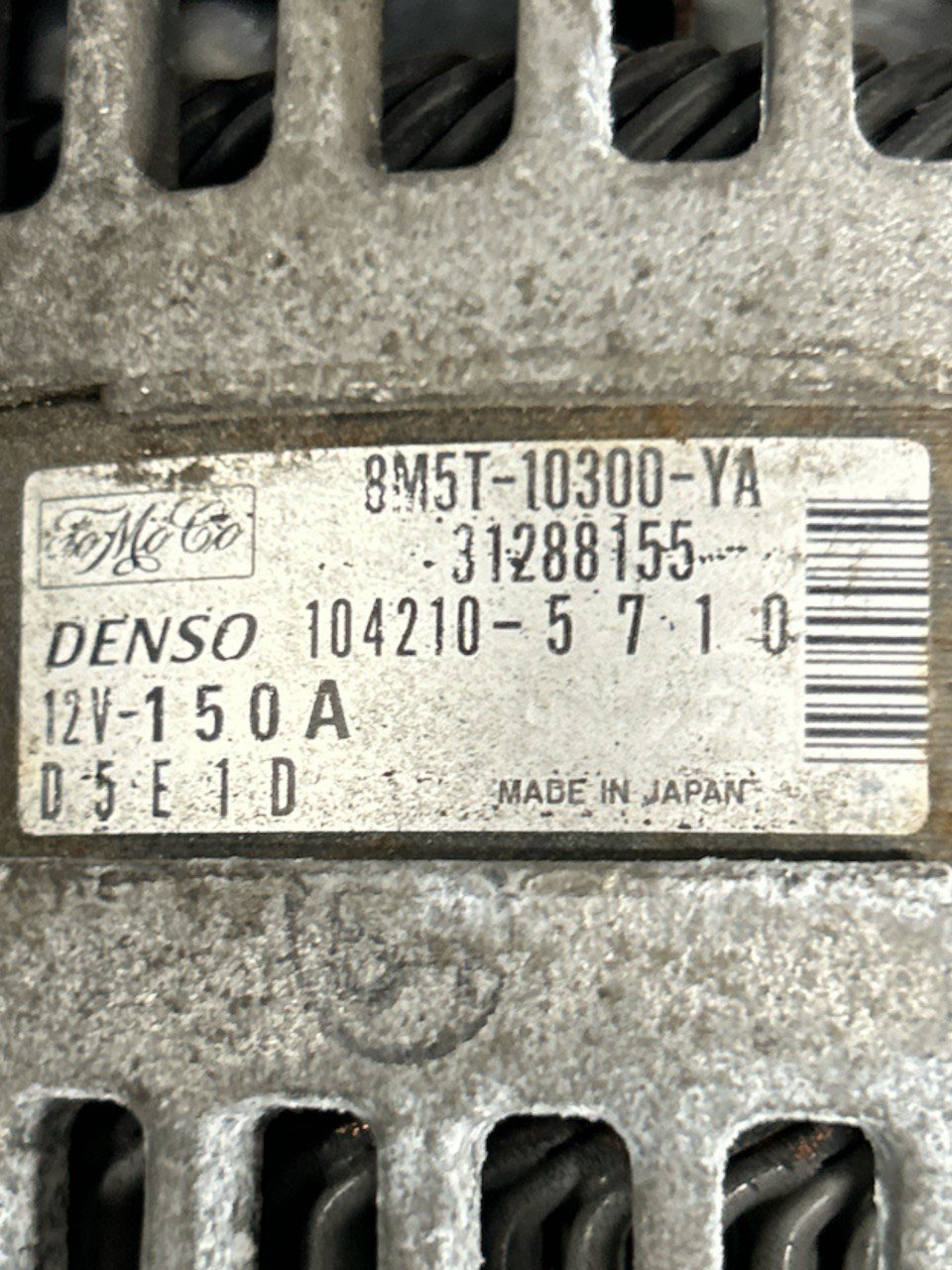 Alternatore Volvo (V50) 1.6 Diesel (2007 > 2012) cod . 31288155