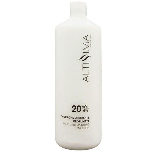 ALTISSIMA EMULSIONE OSSIDANTE PROFUMATA 20 VOLUMI 1000 ML - BIBA-RICAMBI