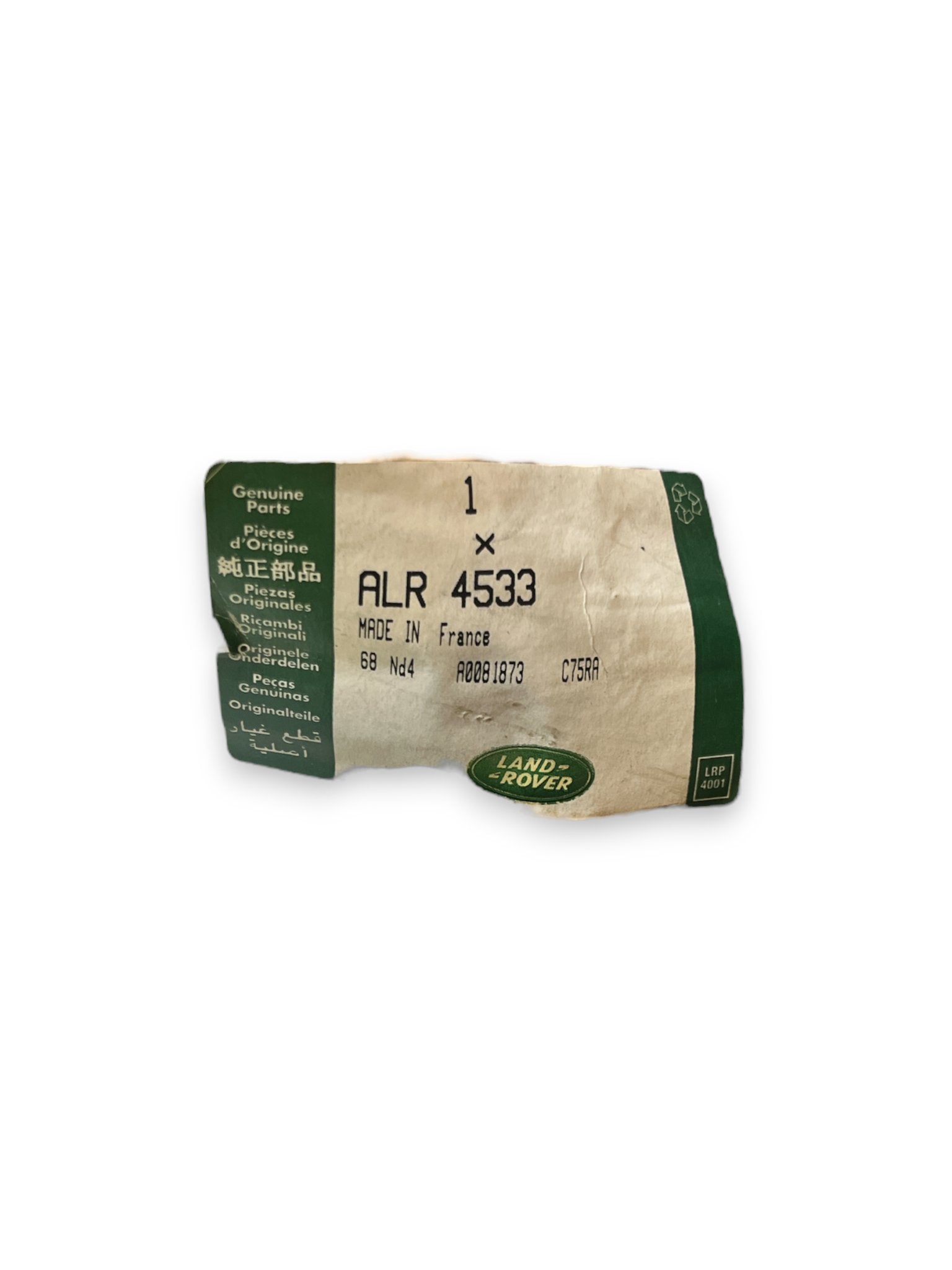 Alzavetro Anteriore Destro Land Rover Defender ( 1989 - 2007 ) cod : ALR4533