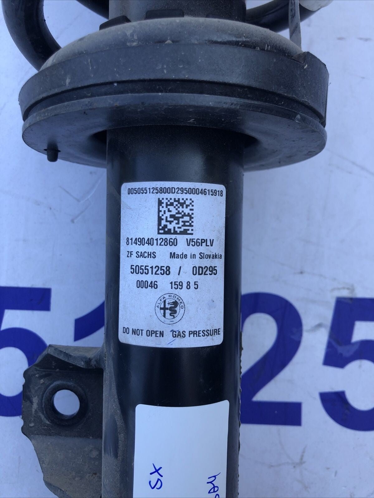 Ammortizzatori Anteriori Alfa Romeo Stelvio 2.2 50551258 Sinistr Compl. Di Molla