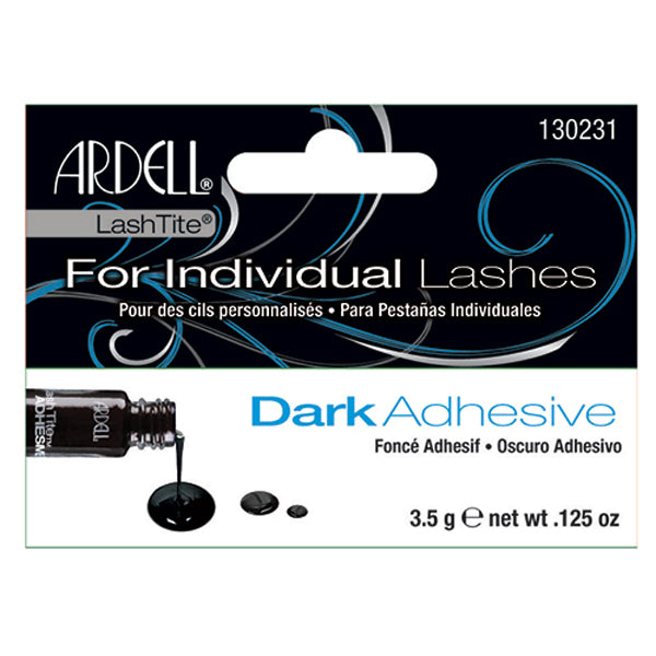 ARDELL CIGLIA FINTE DARK COLLA IN VETRO PER CIGLIA INDIVIDUALI