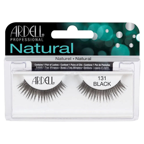 ARDELL CIGLIA FINTE 65006 NATURAL STRIP LASHES 131 BLACK - BIBA-RICAMBI