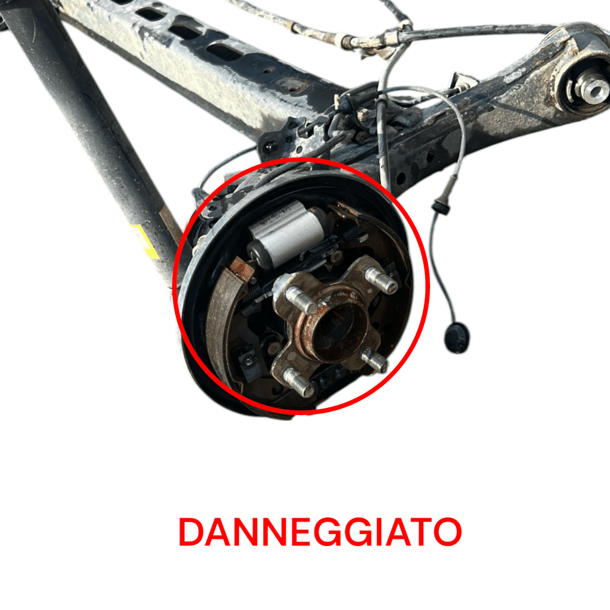 Assale / ponte posteriore (a tamburi) Suzuki Swift VI 1.0 benzina (2017 > )