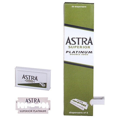 ASTRA SUPERIOR LAME PLATINUM 100 PEZZI - BIBA-RICAMBI