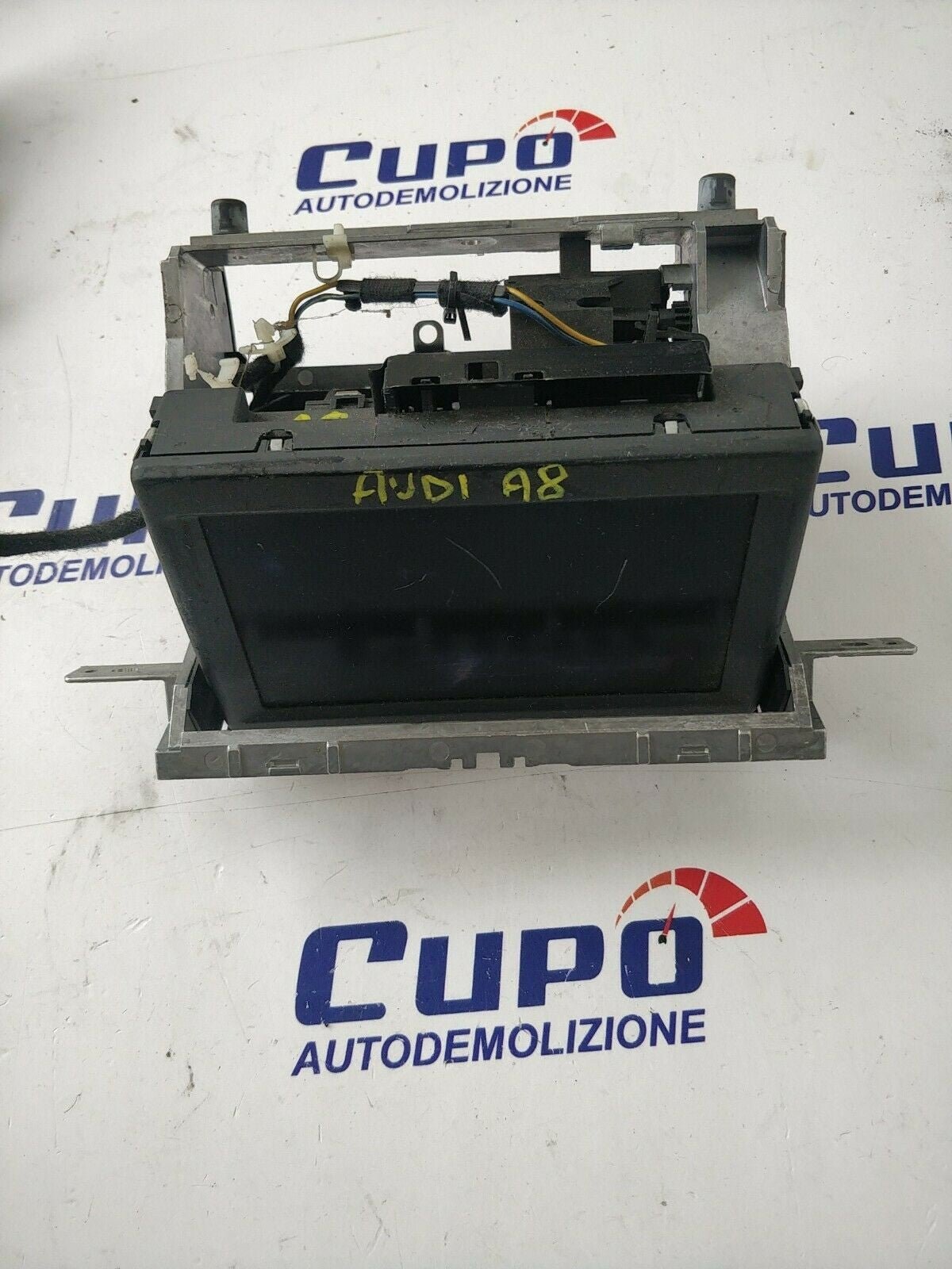 Display / schermo audi a8  ( d3 - 2003 - 2009 ) cod  4E0857273 - BIBA-RICAMBI