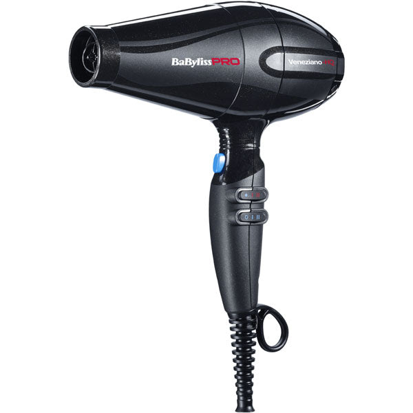 BABYLISS PRO PHON VENEZIANO IONIC 2000-2200W BLACK - BIBA-RICAMBI