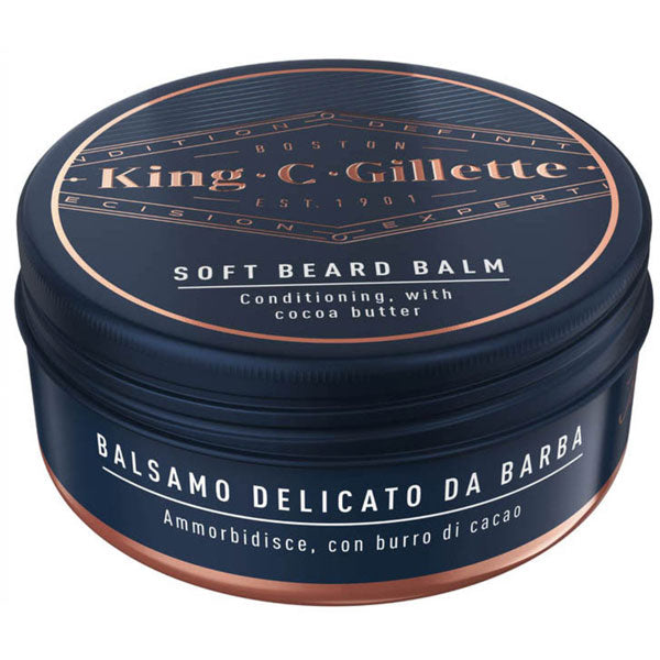 GILLETTE KING C. BALSAMO DELICATO DA BARBA 100 ML - BIBA-RICAMBI