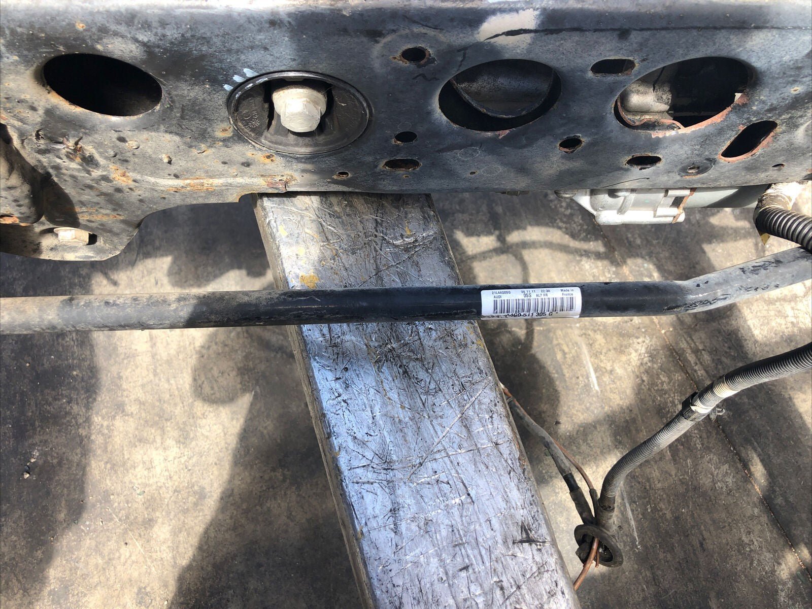 Barra STABILIZZATRICE AUDI a6 4g Posteriore Asse Posteriore