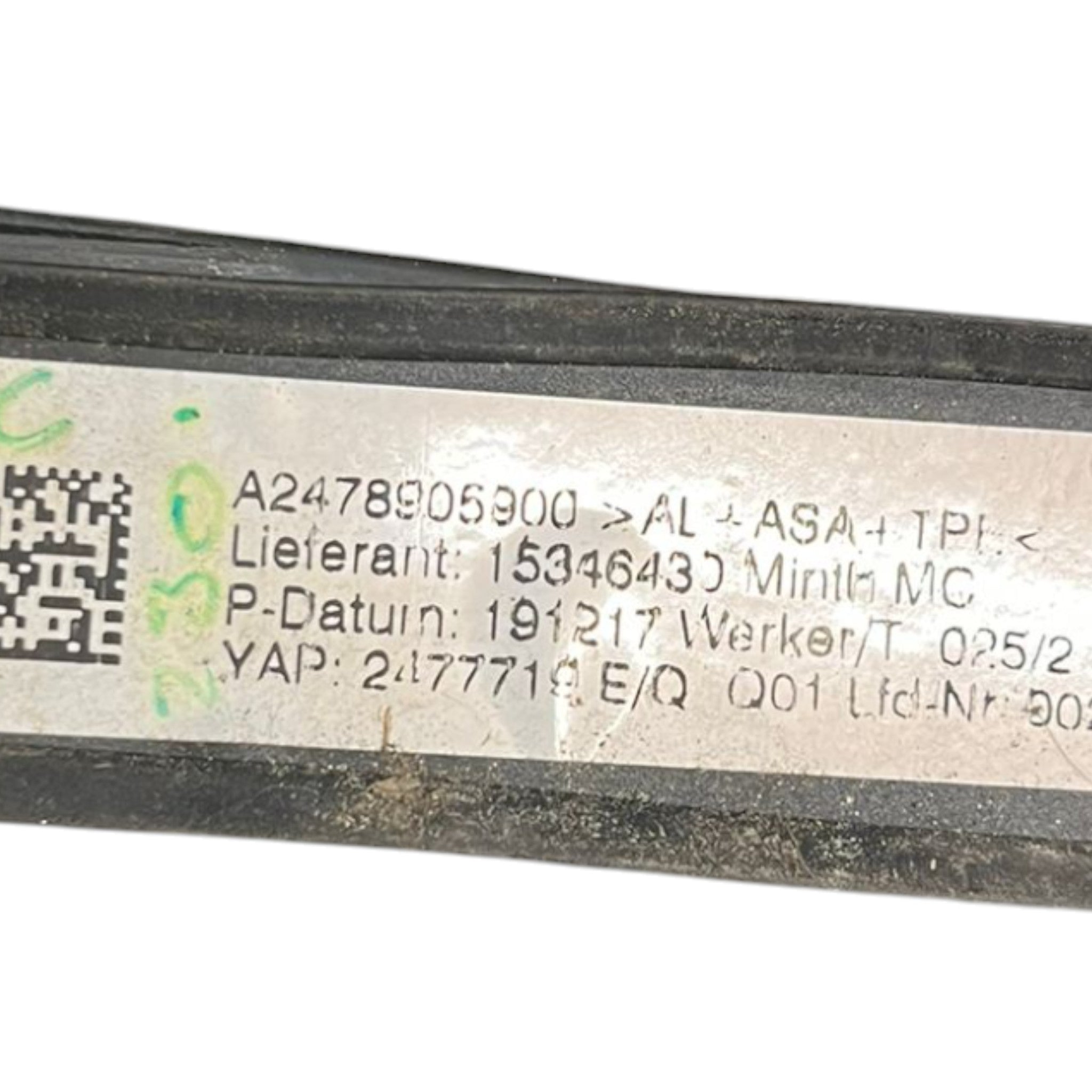 Barre Portatutto Tetto longitudinali Mercedes Benz GLB (X247) cod:A2478905900 (2019 >)