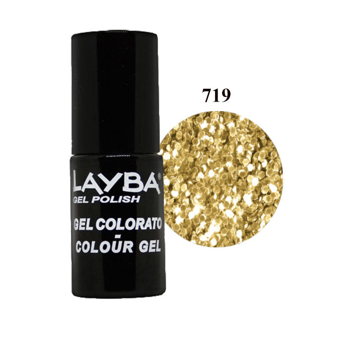 LAYLA LAYBA SMALTO SEMIPERMANENTE GEL POLISH TONIC GOLD 719