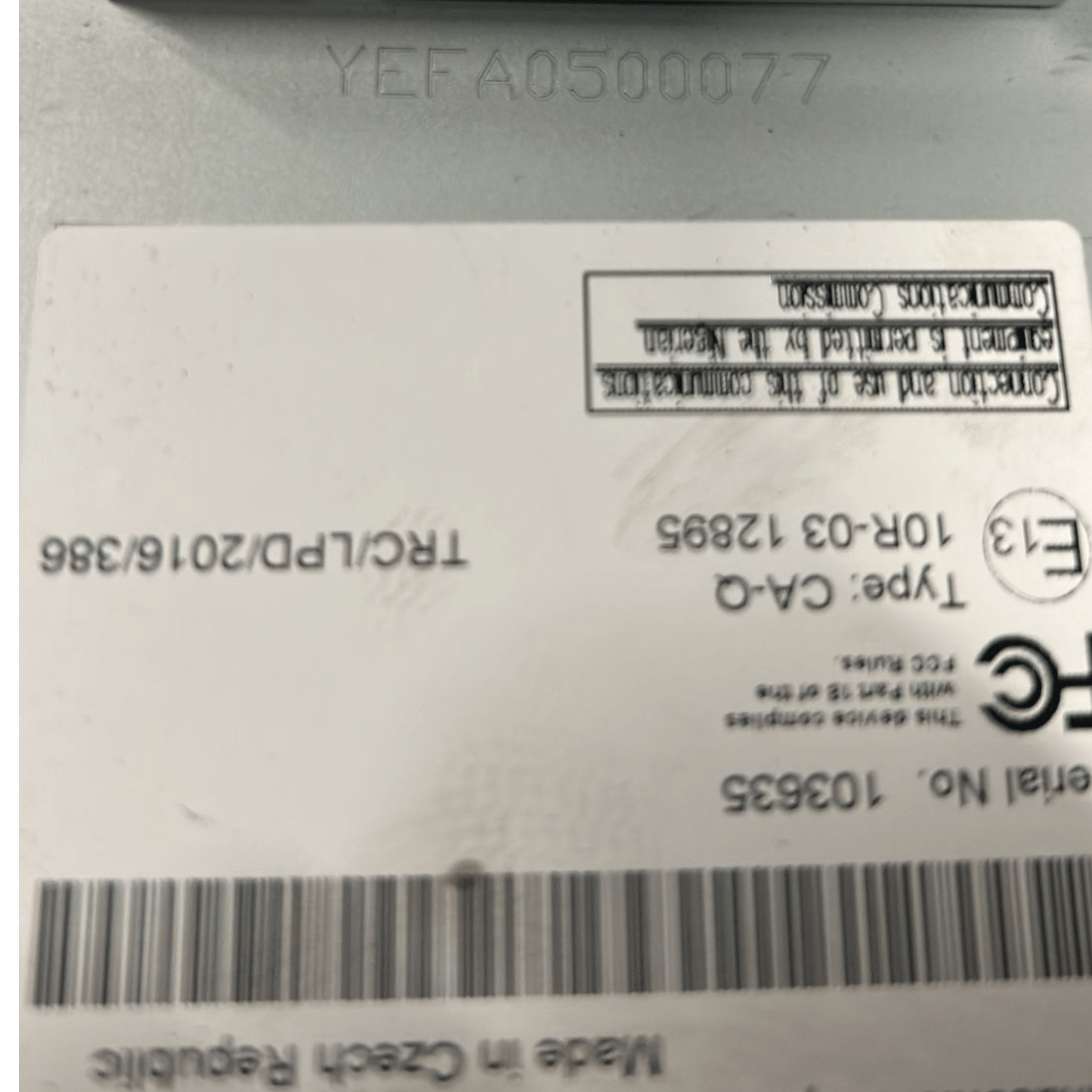 Base Ricarica Wireless Toyota RAV4 (2019 >) cod:YEFA0500077