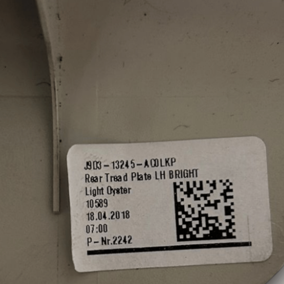 Battitacco posteriore sinistro jaguar i-pace cod:J9D3-13245-A (2018 >)