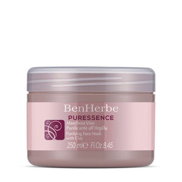 BENHERBE PURESSENCE MASCHERA PURIFICANTE VISO ALL'ARGILLA 250 ML - BIBA-RICAMBI