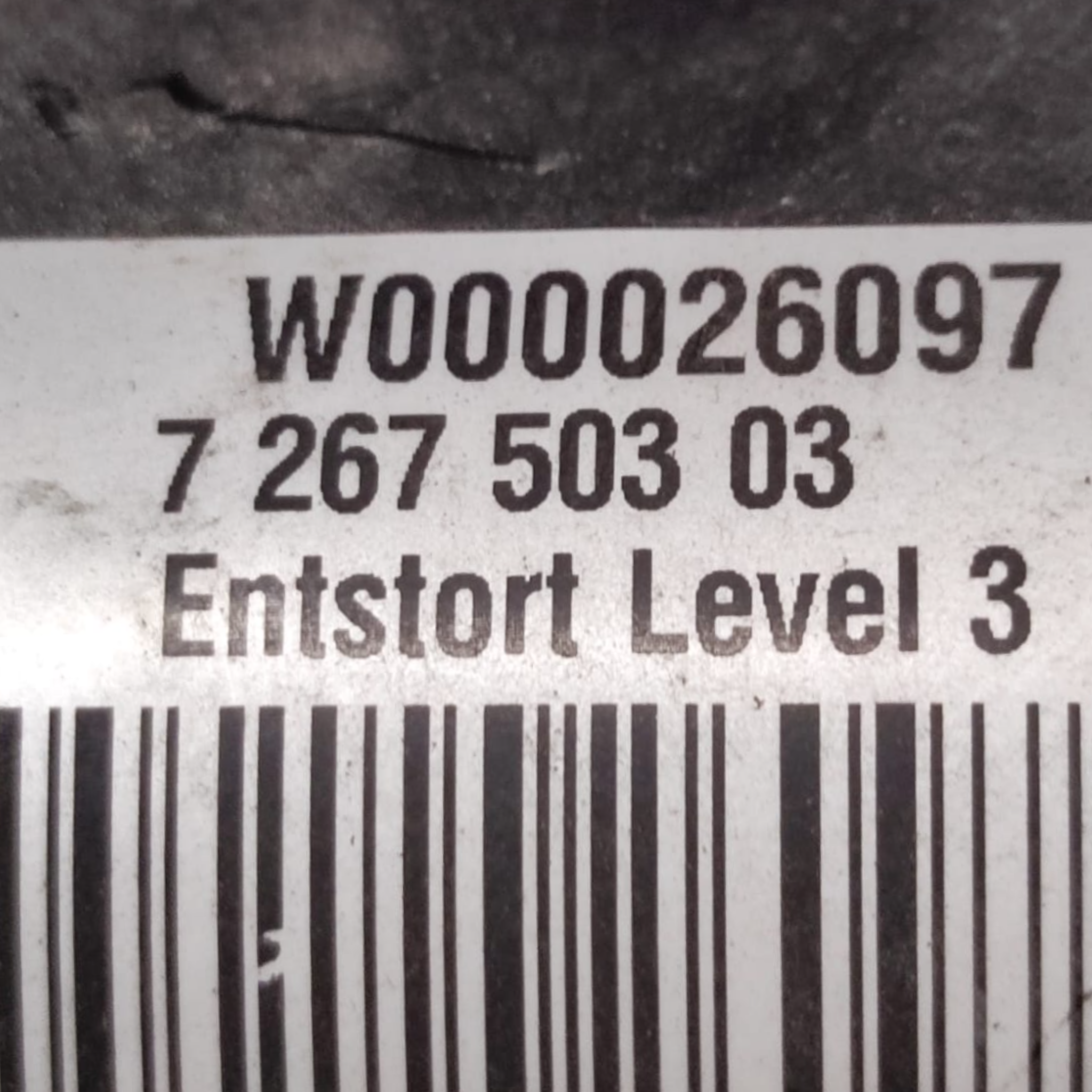 Motorino Tergicristallo Anteriore Bmw Serie 1 F20 COD: 726750303 (2011-2019)