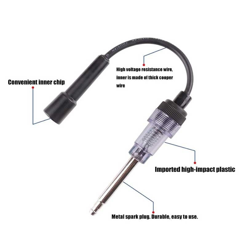 C. Tester per candele per auto sistema di accensione auto BIBA-RICAMBI