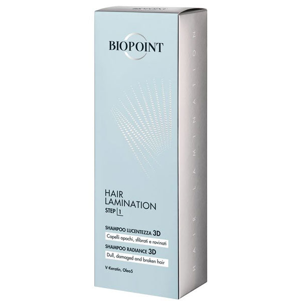BIOPOINT HAIR LAMINATION STEP 1 SHAMPOO LUCENTEZZA 3D 200 ML