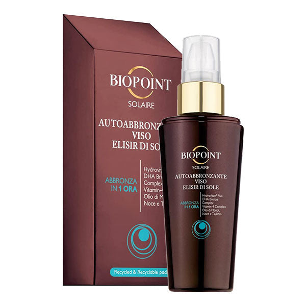 BIOPOINT SOLAIRE AUTOABBRONZANTE ELISIR VISO 50 ML - BIBA-RICAMBI