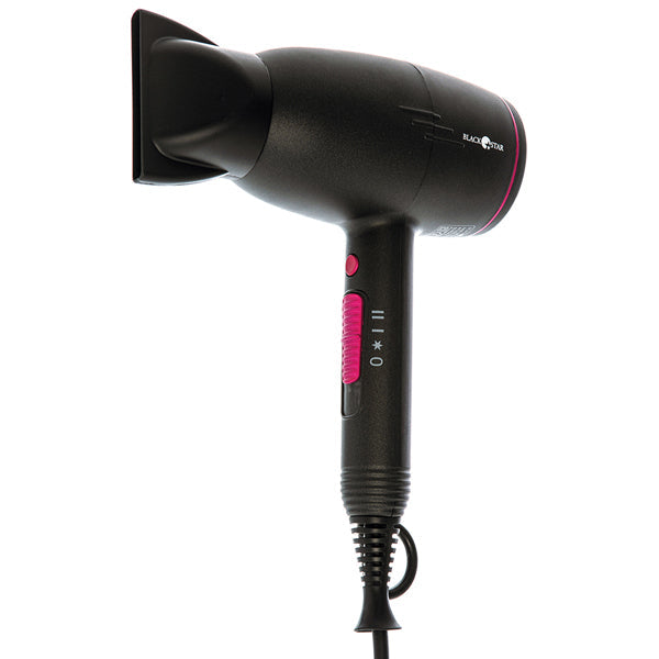 BLACKSTAR ASCIUGACAPELLI VIOLET COMPACT MANICO STILO 369-002 - BIBA-RICAMBI