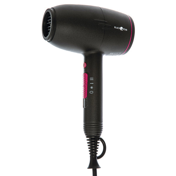BLACKSTAR ASCIUGACAPELLI VIOLET COMPACT MANICO STILO 369-002 - BIBA-RICAMBI