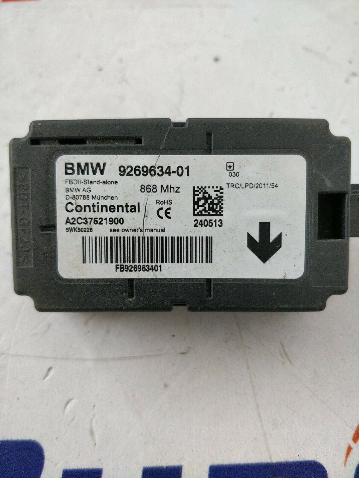 BMW 1 Serie F20 Modulo Sensore di Allarme Originale 9269634 - BIBA-RICAMBI