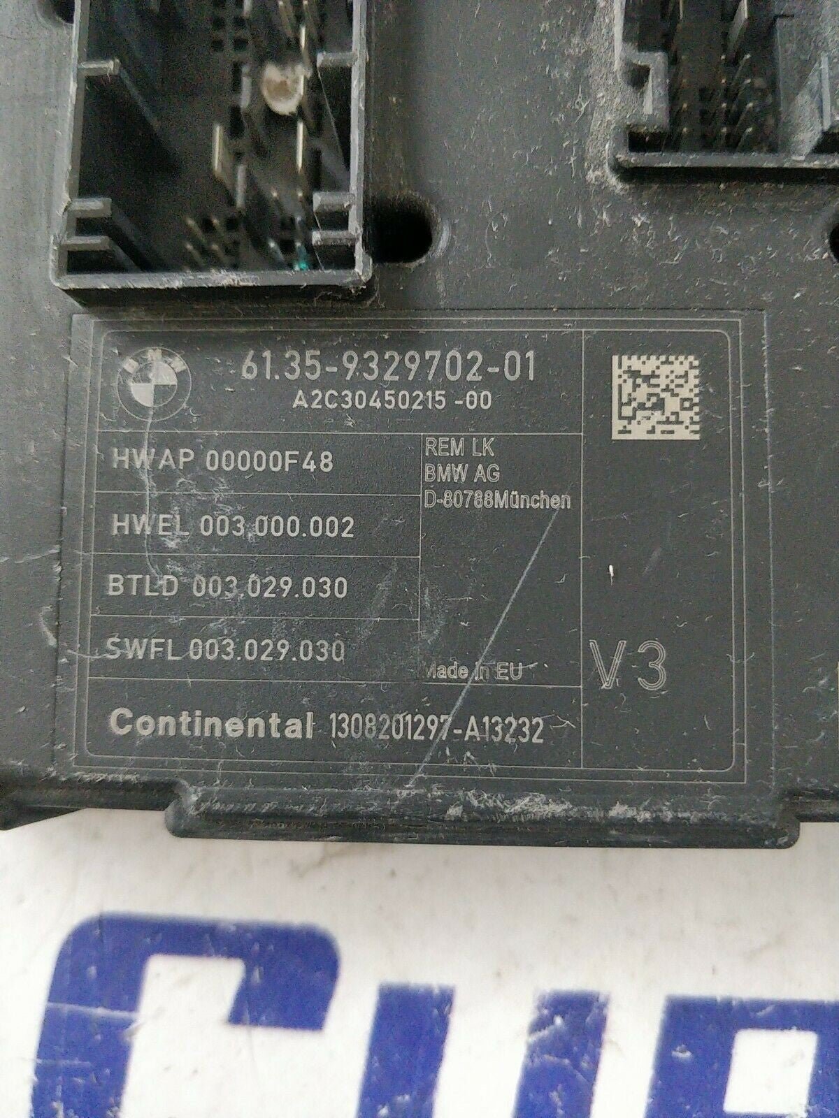 BMW 3 Gran Turismo (F34) Modulo Comfort A2C30450215