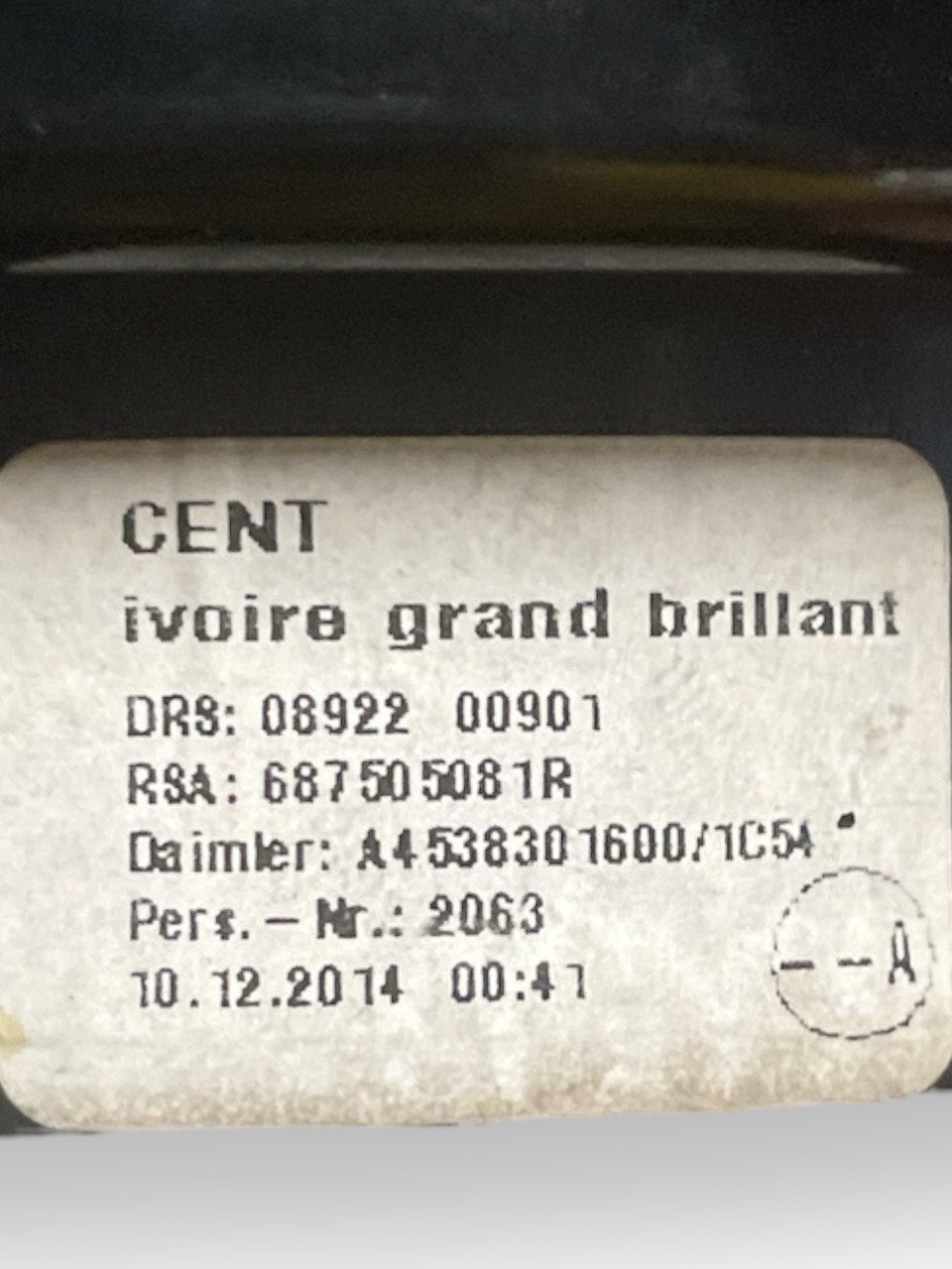 Bocchetta Aria Condizionata Centrale Smart ForFour W453 cod:687505081r (2014-2021)