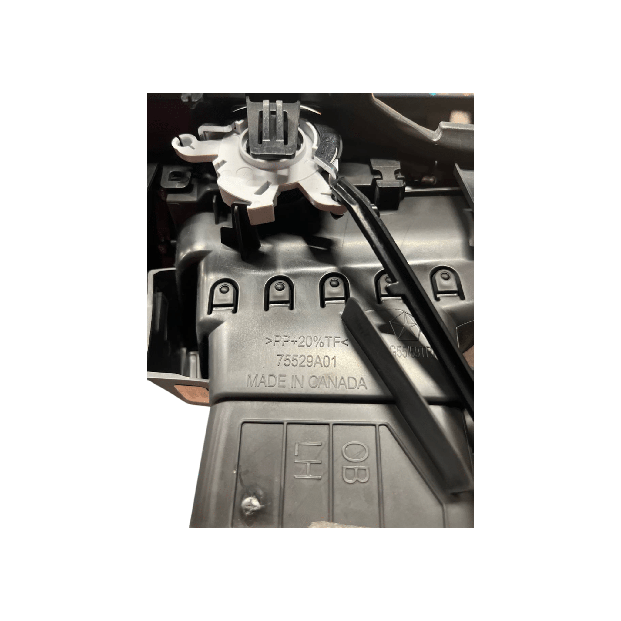 Bocchetta aria cruscotto laterale sinistro Jeep Cherokee KL cod.75529A01 (2013-2023)
