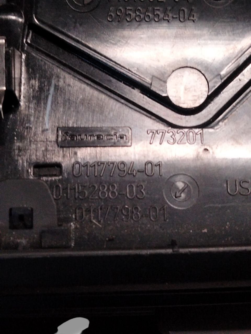 Bocchetta aria + pulsante emergenza Bmw X5 E70 (2006-2013) cod.0117794