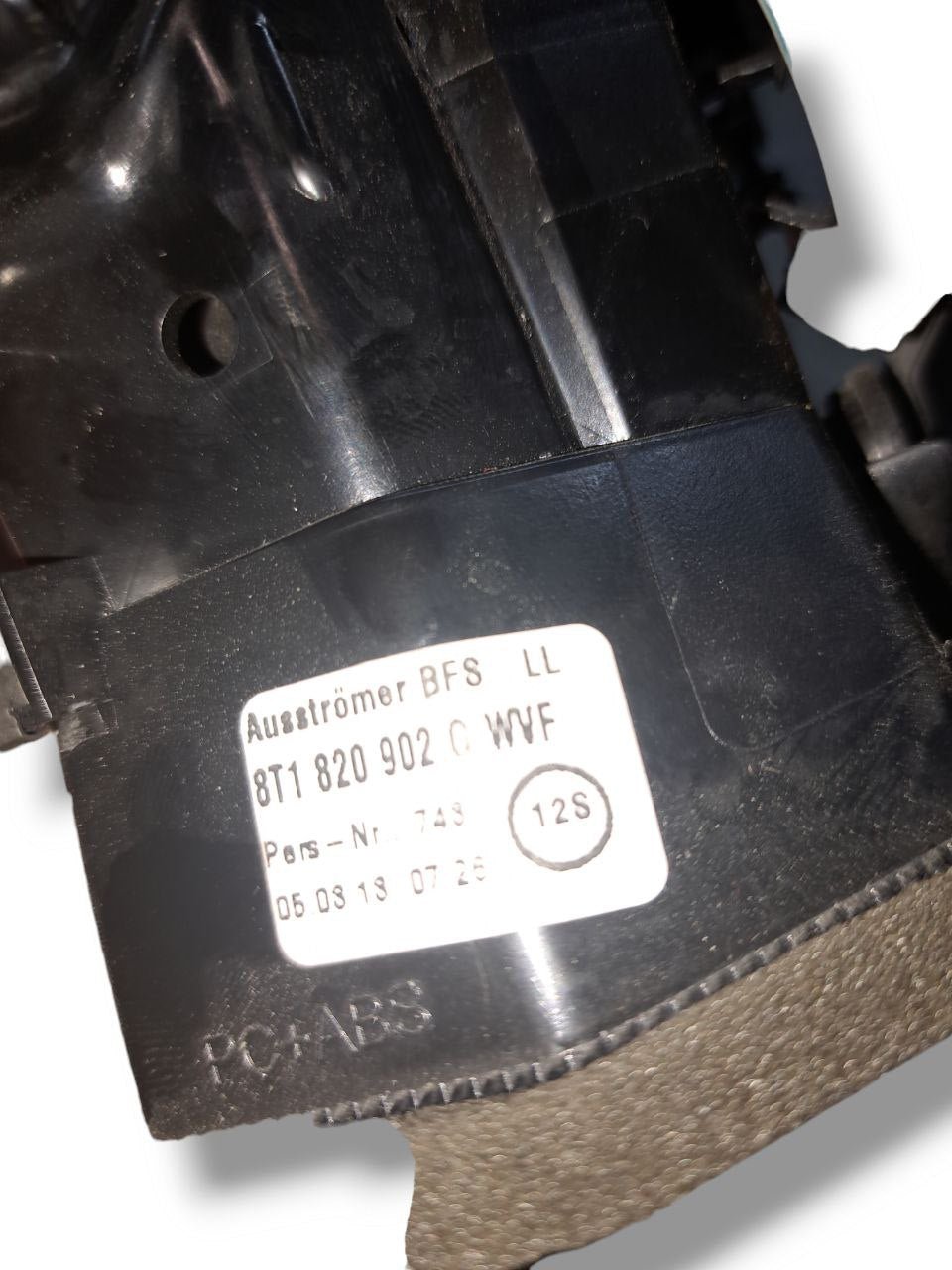 Bocchetta Aria/Aerazione Lato Destro (DX) Audi A4 b8 2.0 (2008/2014) COD:8t1820902G